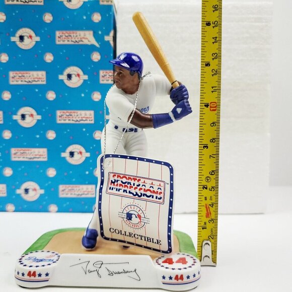 L.A. Dodgers Vintage Figure Darryl Strawberry Sports Impressions 1992 in Box - Picture 6 of 11